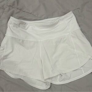 Women's White Athletic Lululemon Speed Ups
4” HR